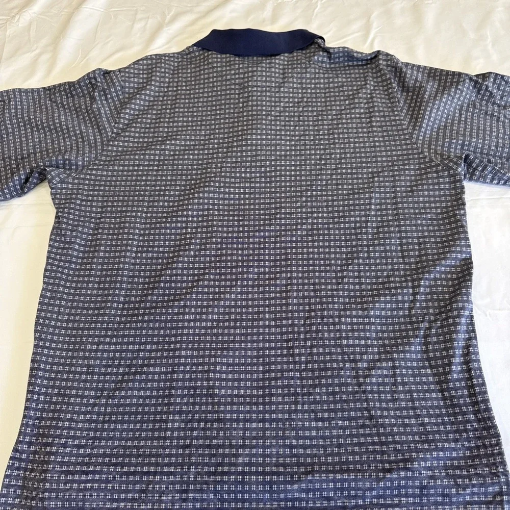 Vintage 90's Polo Golf Ralph Lauren Blue Short Sleeve Shirts Mens XL Cotton